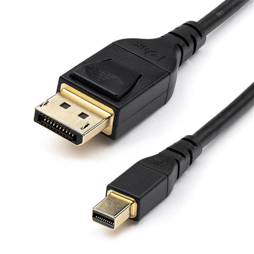 3ft 8K Mini DP to DisplayPort 1.4 Cable 3ft 8K Mini DP to DisplayPort 1.4 Cable